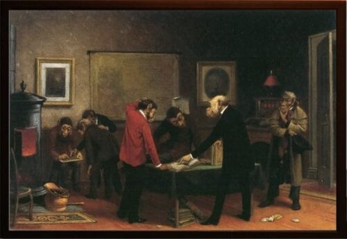 Les scientifiques au travail - William Holbrook Beard - Reproductions de tableaux et peintures haut de gamme