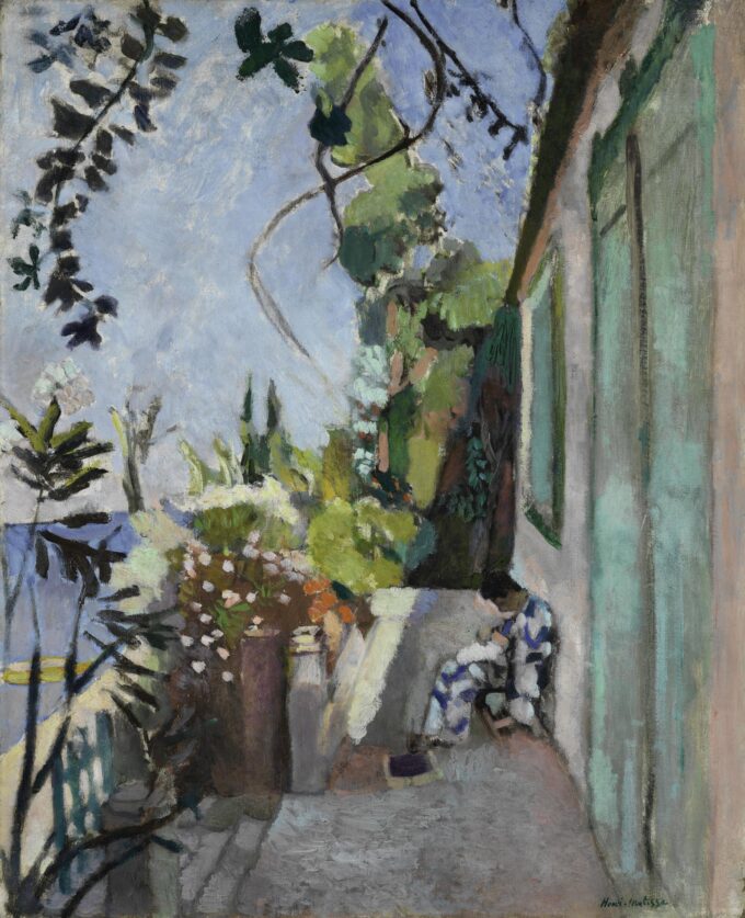 The Terrace at Saint Tropez - Matisse