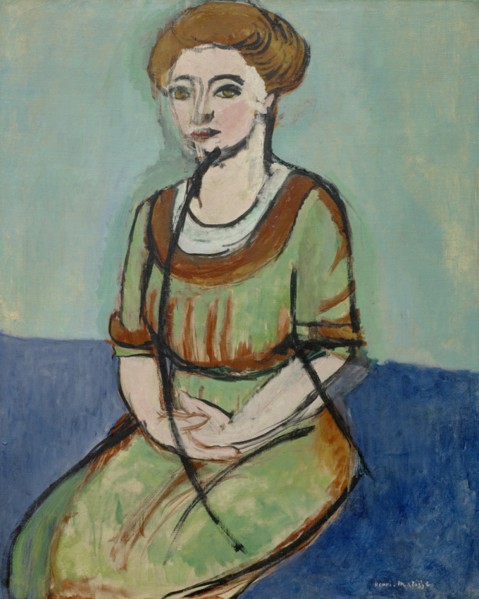 Portrait of Olga Merson - Matisse