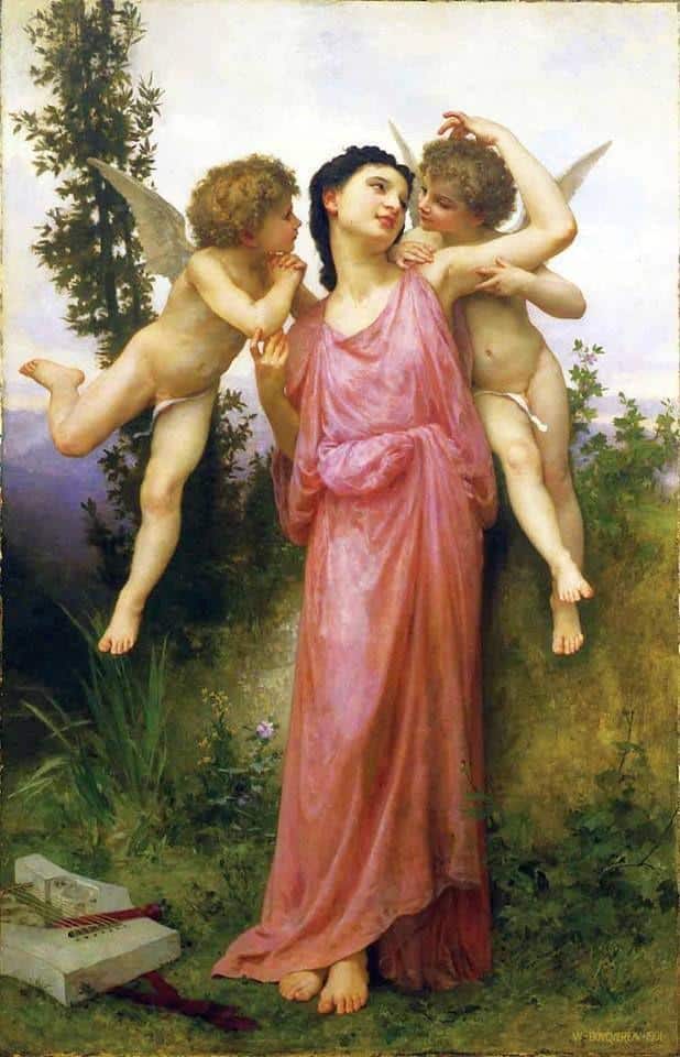 Tender Thoughts - William Bouguereau