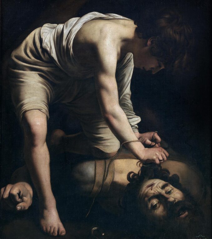 David and Goliath - Caravaggio