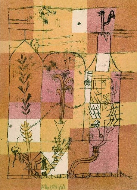 Hoffmannesque Scene, 1921 - Paul Klee