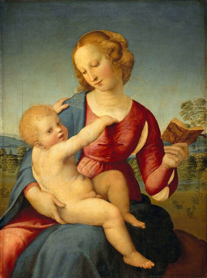 The Virgin and Child - Raphael (painter)