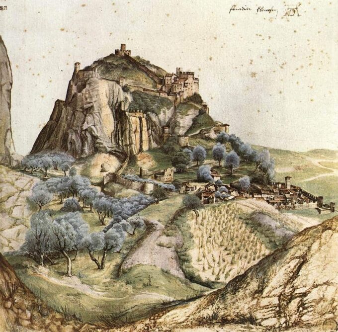 View of the Arco Valley - Albrecht Dürer