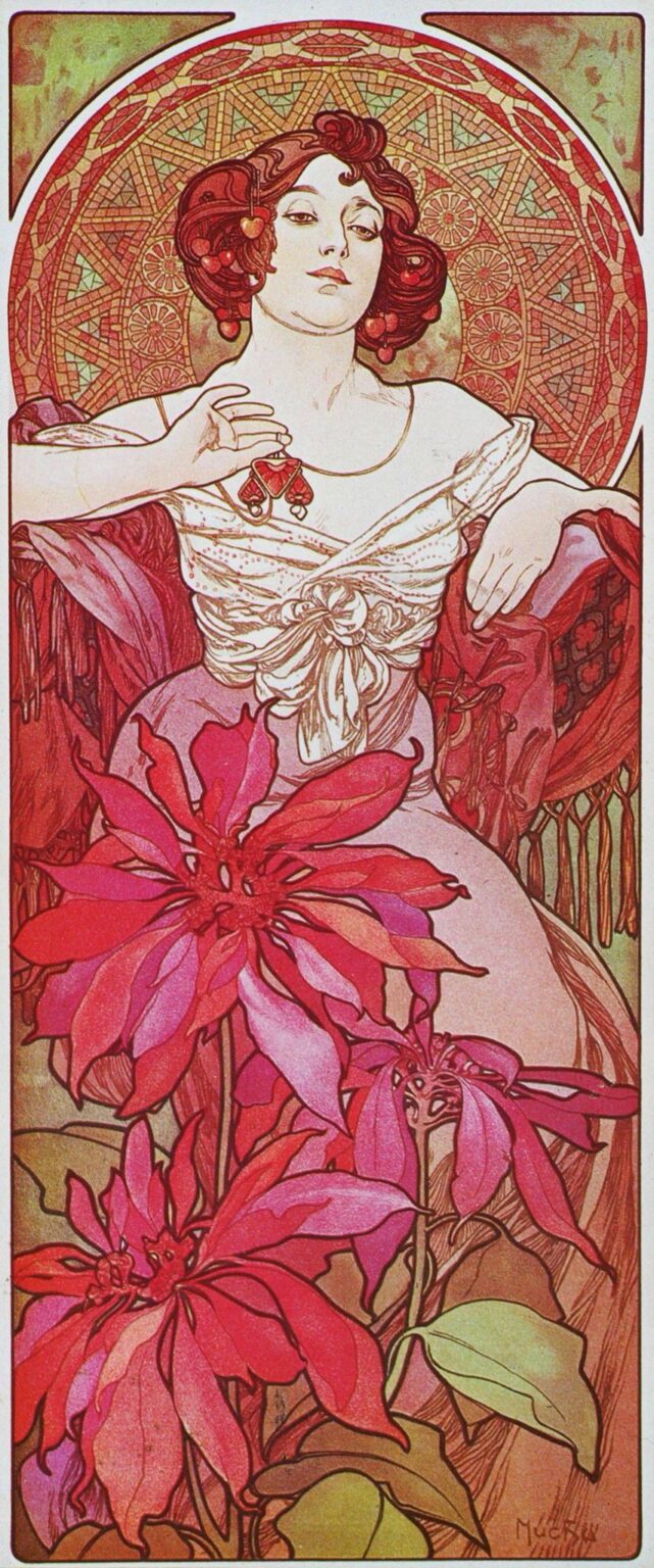 Precious Stones: Ruby - Mucha