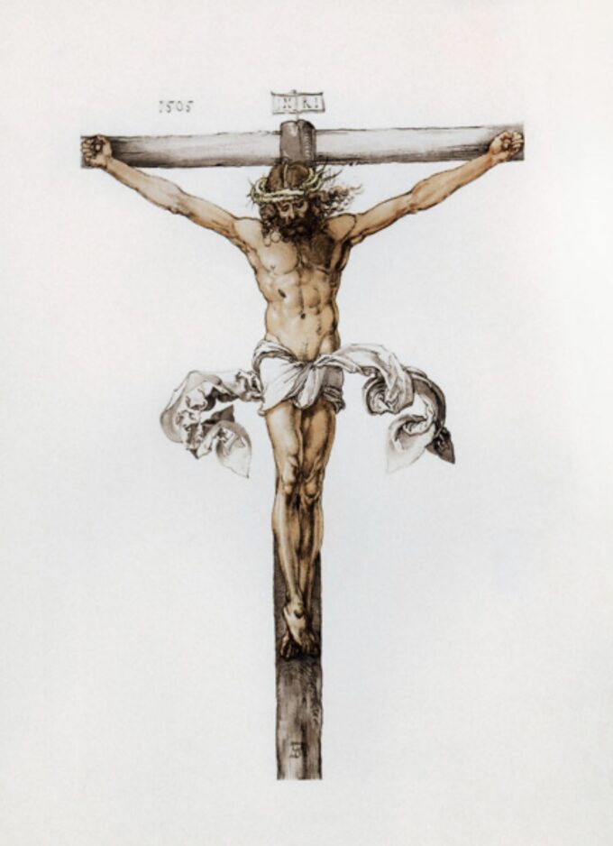 The Christ on the Cross by Albrecht Dürer