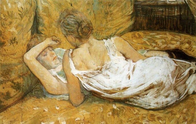 The Two Friends - Toulouse Lautrec