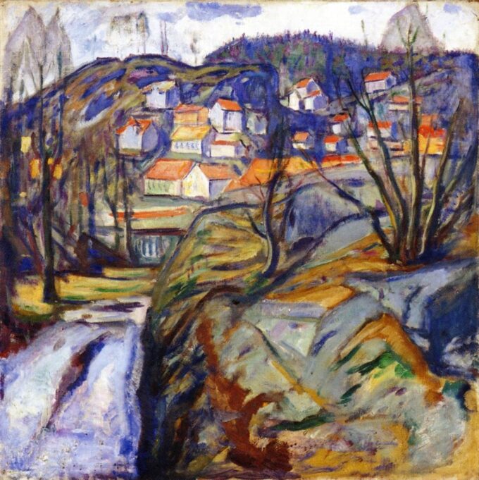 Spring in Kragero - Edvard Munch