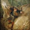 Malheur de chasse - Carl Spitzweg - Reproductions de tableaux et peintures haut de gamme