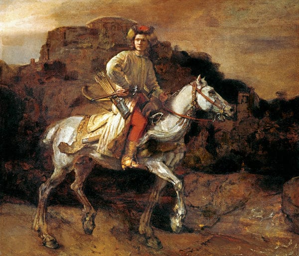 Rembrandt, The Polish Rider - Rembrandt van Rijn