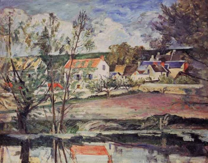 In the Valley of the Oise - Paul Cézanne