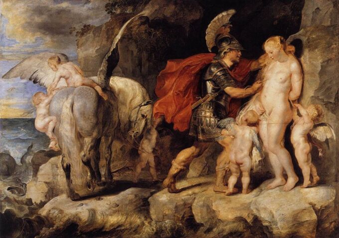 Perseus Rescuing Andromeda - Peter Paul Rubens