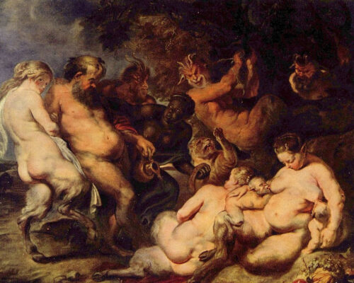 Bacchanalia - Peter Paul Rubens - Reproductions de tableaux et peintures haut de gamme