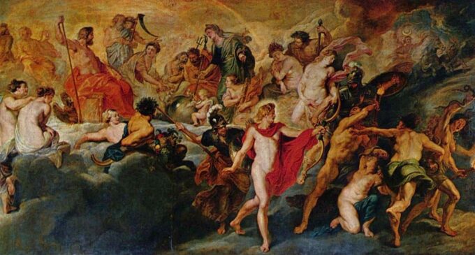 The Council of the Gods (Cycle of Marie de Medici) - Peter Paul Rubens