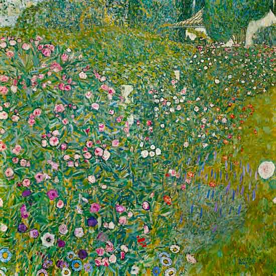 Italian Garden Landscape - Gustav Klimt