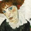 Portrait de Walburga Neuzil (Wally) - Egon Schiele - Reproductions de tableaux et peintures haut de gamme