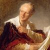 Figure de fantaisie autrefois désignée à tort comme Denis Diderot - Jean-Honoré Fragonard - Reproductions de tableaux et peintures haut de gamme