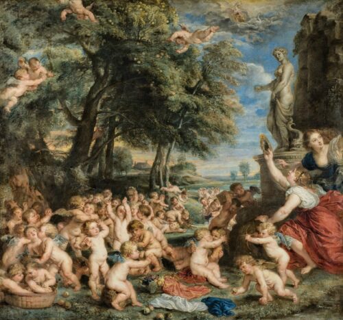 L’offrande à Vénus - Titien - Peter Paul Rubens - Reproductions de tableaux et peintures haut de gamme