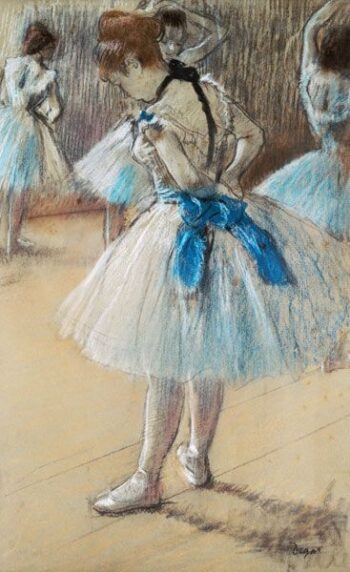 Danseuse (pastel) - Edgar Degas - Reproductions de tableaux et peintures haut de gamme