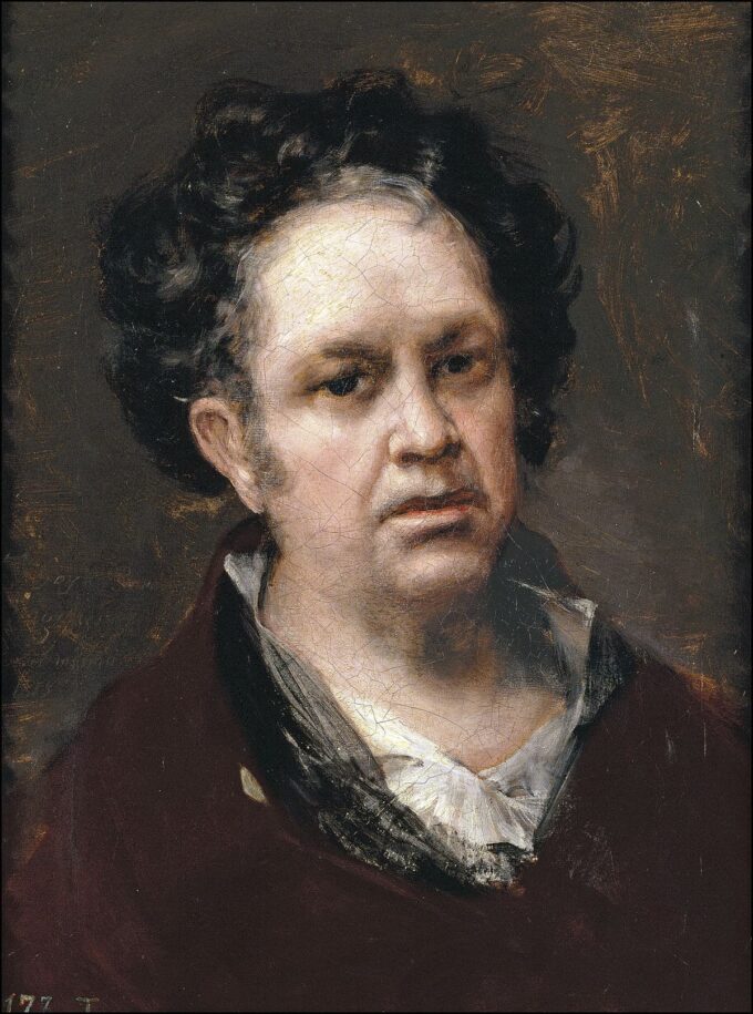 Self-portrait - Francisco de Goya