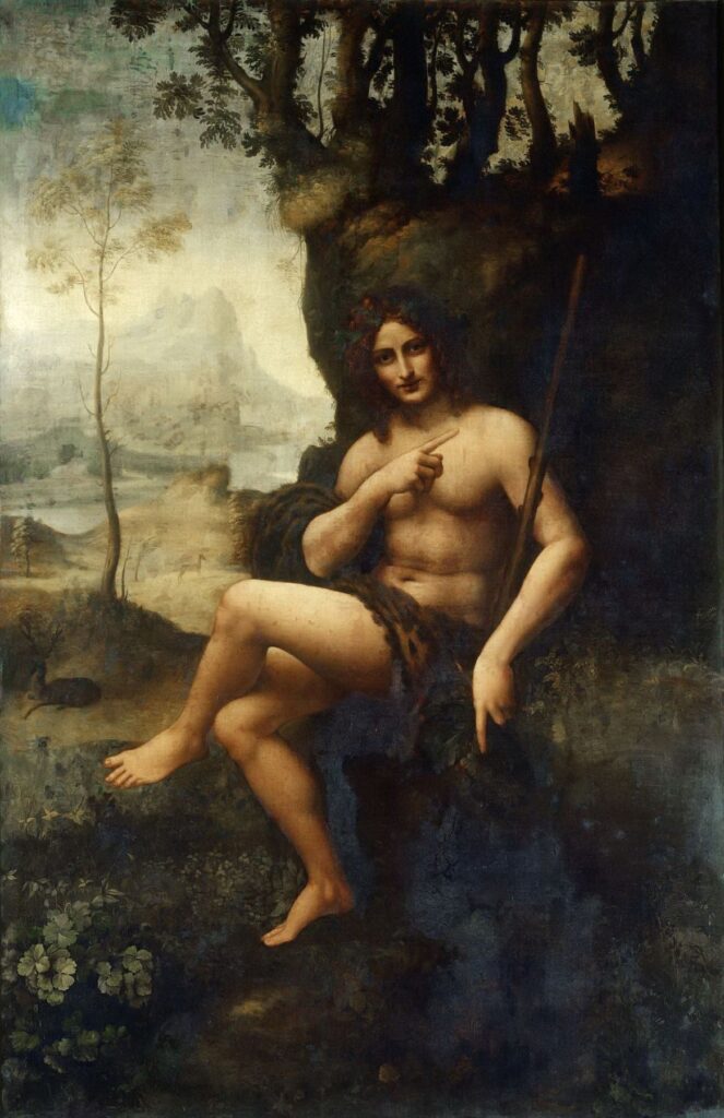 Bacchus or Saint John the Baptist - Leonardo da Vinci