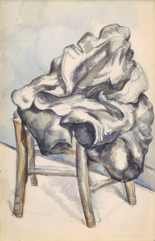 Coat on the Chair - Paul Cézanne Oil Painting Reproduction