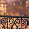 Un balcon à Paris - Caillebotte - Reproductions de tableaux et peintures haut de gamme