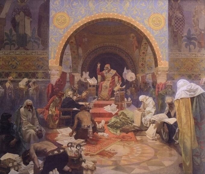 The Bulgarian Tsar Simeon - Mucha