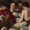 Les Musiciens - Caravage - Reproductions de tableaux et peintures haut de gamme