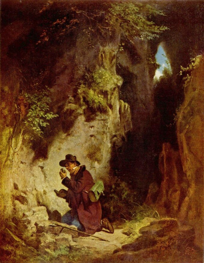 The Geologist, 1860 - Carl Spitzweg