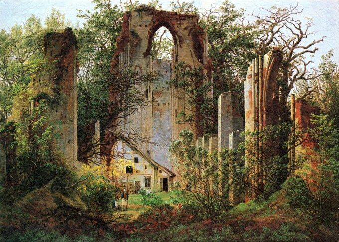 The Ruins of Eldena - Caspar David Friedrich