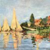 Régates à Argenteuil - Claude Monet - Reproductions de tableaux et peintures haut de gamme