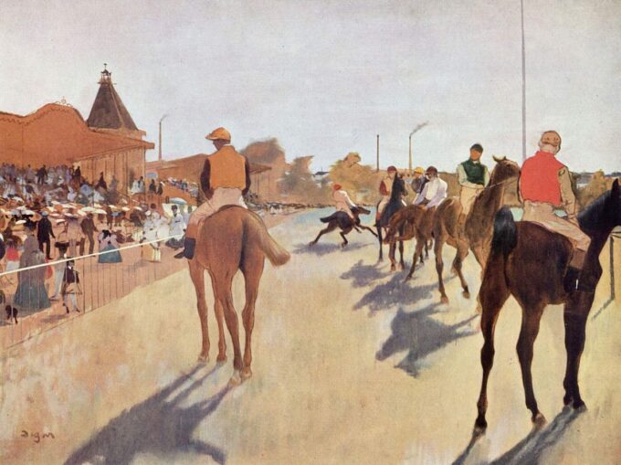 The Parade - Edgar Degas