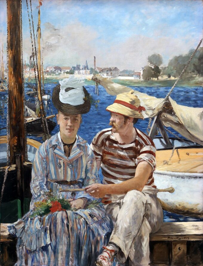 Argenteuil - Edouard Manet. 

Translation: Argenteuil - Edouard Manet