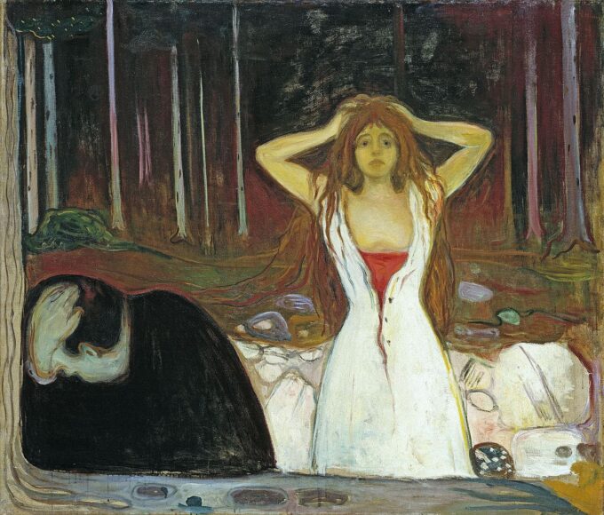 The Ashes - Edvard Munch