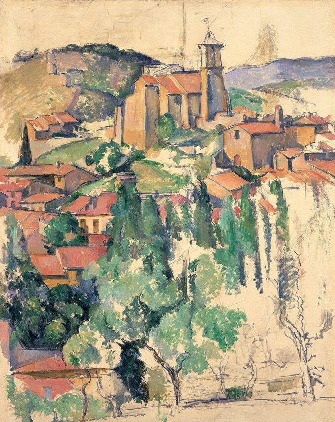 Afternoon in Gardanne - Paul Cézanne