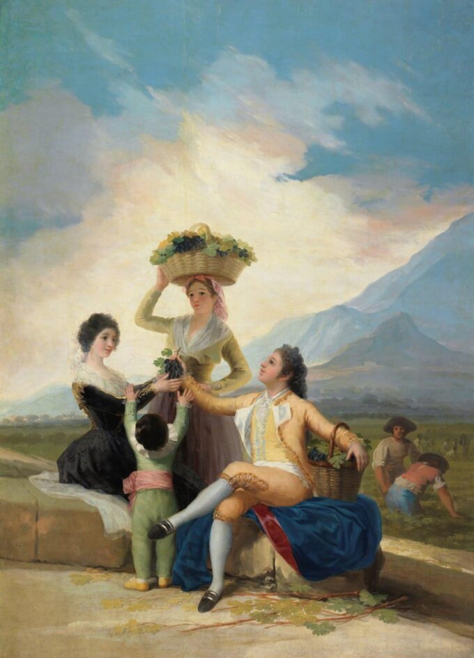 The Harvesters - Francisco de Goya" Oil Painting Reproduction for Sale