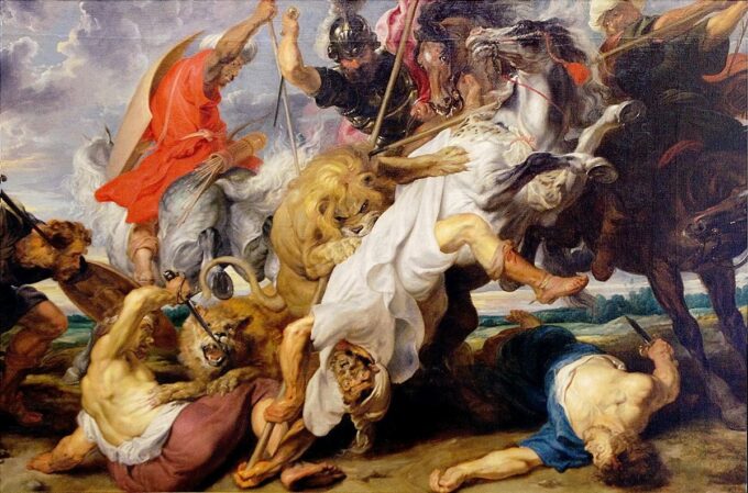 The Lion Hunt (Rubens, 1621) - Peter Paul Rubens