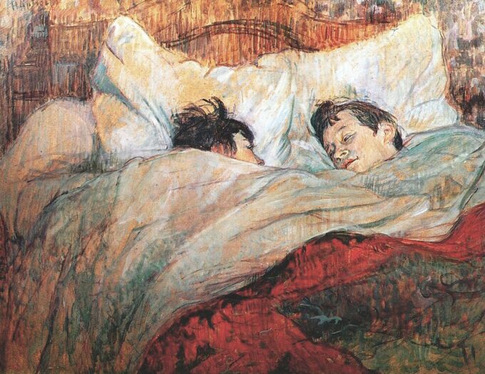 The Bed - Toulouse Lautrec