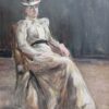 Portrait d'une dame - Max Liebermann - Reproductions de tableaux et peintures haut de gamme