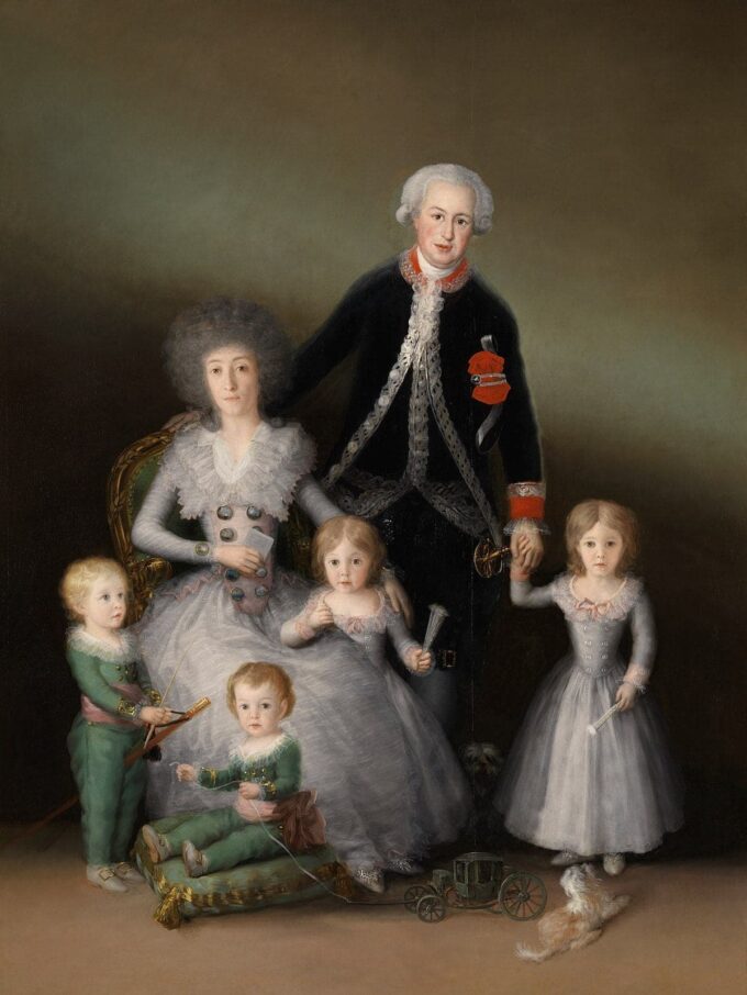 The Family of the Duke of Osuna - Francisco de Goya