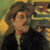 Autoportrait au chapeau - Paul Gauguin - Reproductions de tableaux et peintures haut de gamme