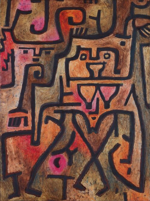 Sorcières des bois - Paul Klee - Reproductions de tableaux et peintures haut de gamme