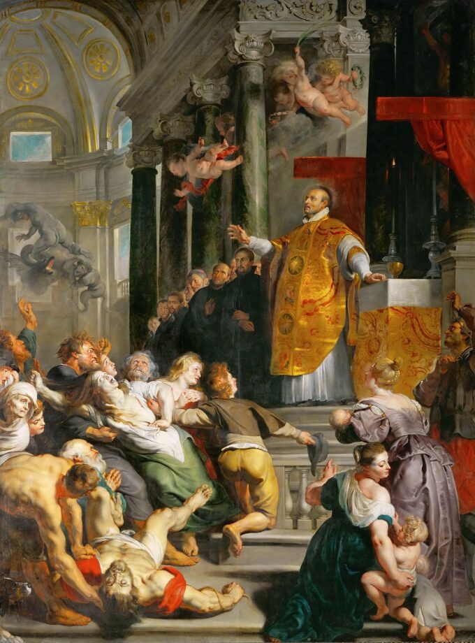 The Miracles of Saint Ignatius of Loyola - Peter Paul Rubens