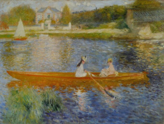 The Yawl - Pierre-Auguste Renoir