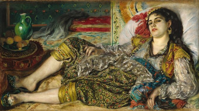 The Odalisque - Pierre-Auguste Renoir