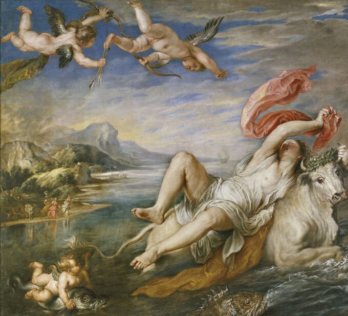 Rape of Europa (after Titian) - Peter Paul Rubens