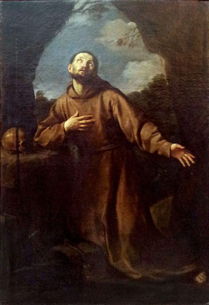 The Ecstasy of Saint Francis - Caravaggio