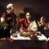 Le Souper à Emmaüs - Caravage - Reproductions de tableaux et peintures haut de gamme