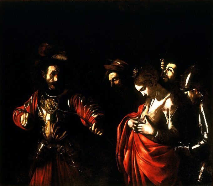 Le Martyre de sainte Ursule - Caravage - Reproductions de tableaux et peintures haut de gamme